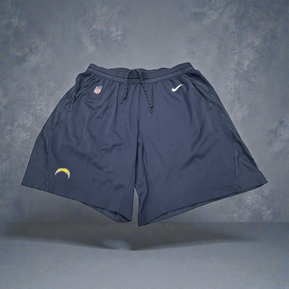 Nike NFL Los Angeles Chargers Dri-FIT Men's XL Navy Athletic Shorts